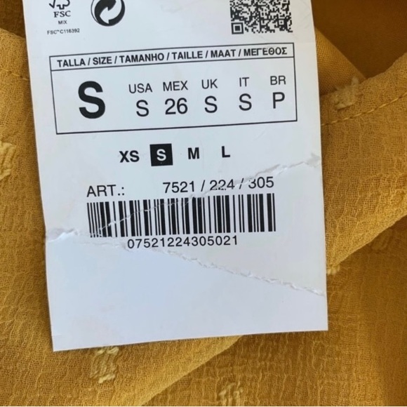 Zara Basic Collection Dress Sz S - Picture 6 of 6